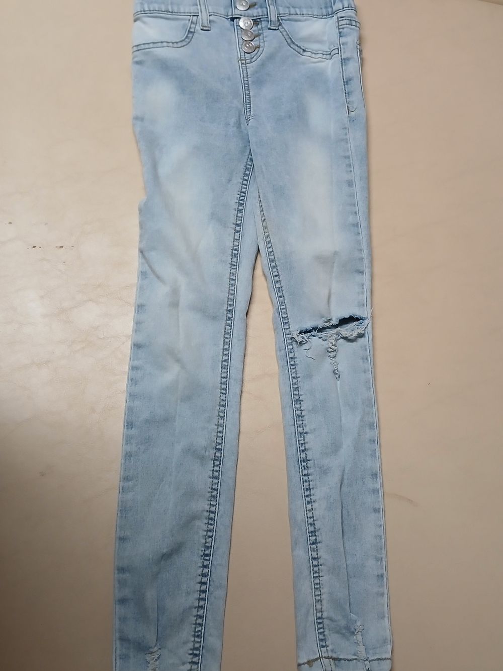Vigoss the ace girls kids blue jegging straight pants 8 jeans Fall Winter School